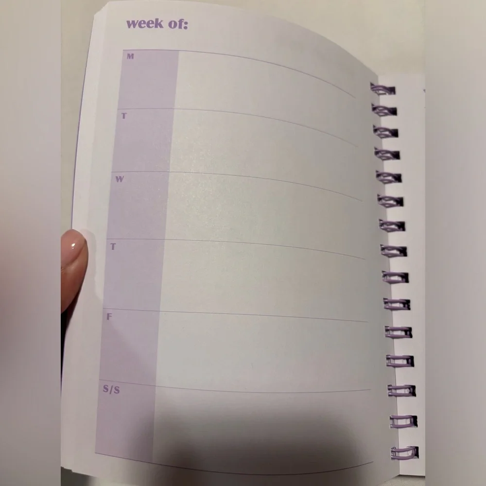 Stoney Clover for Target undated new planner, 6”x8”